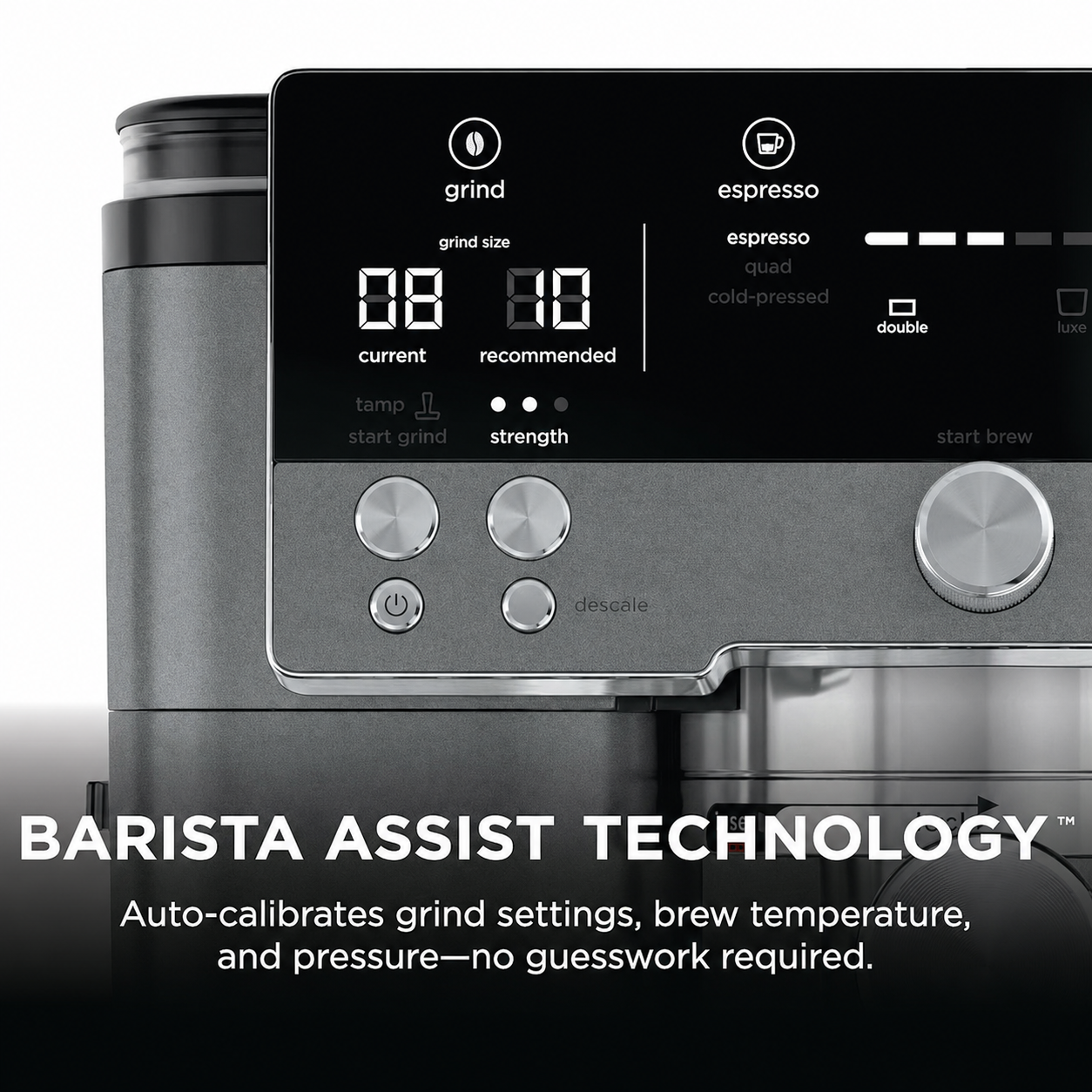 🔥Clearance Sale🔥Luxe Café Premier 3-in-1 Espresso Machine – Espresso, Drip Coffee & Cold Brew