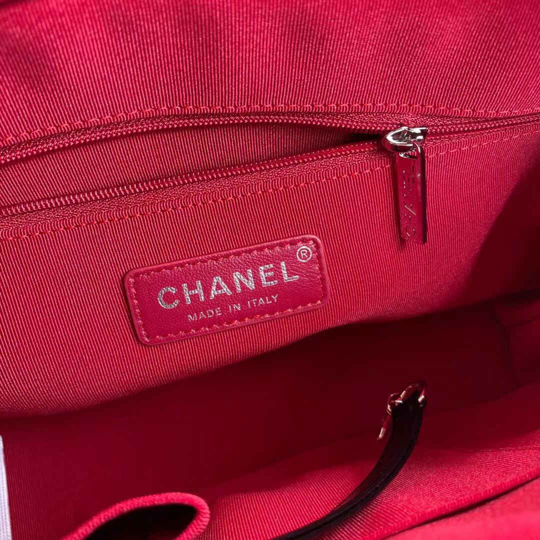 Chanel Gabrielle Small Hobo Bag Smooth Gold Silver Tone Black 20Cm As1582 B03936 94305