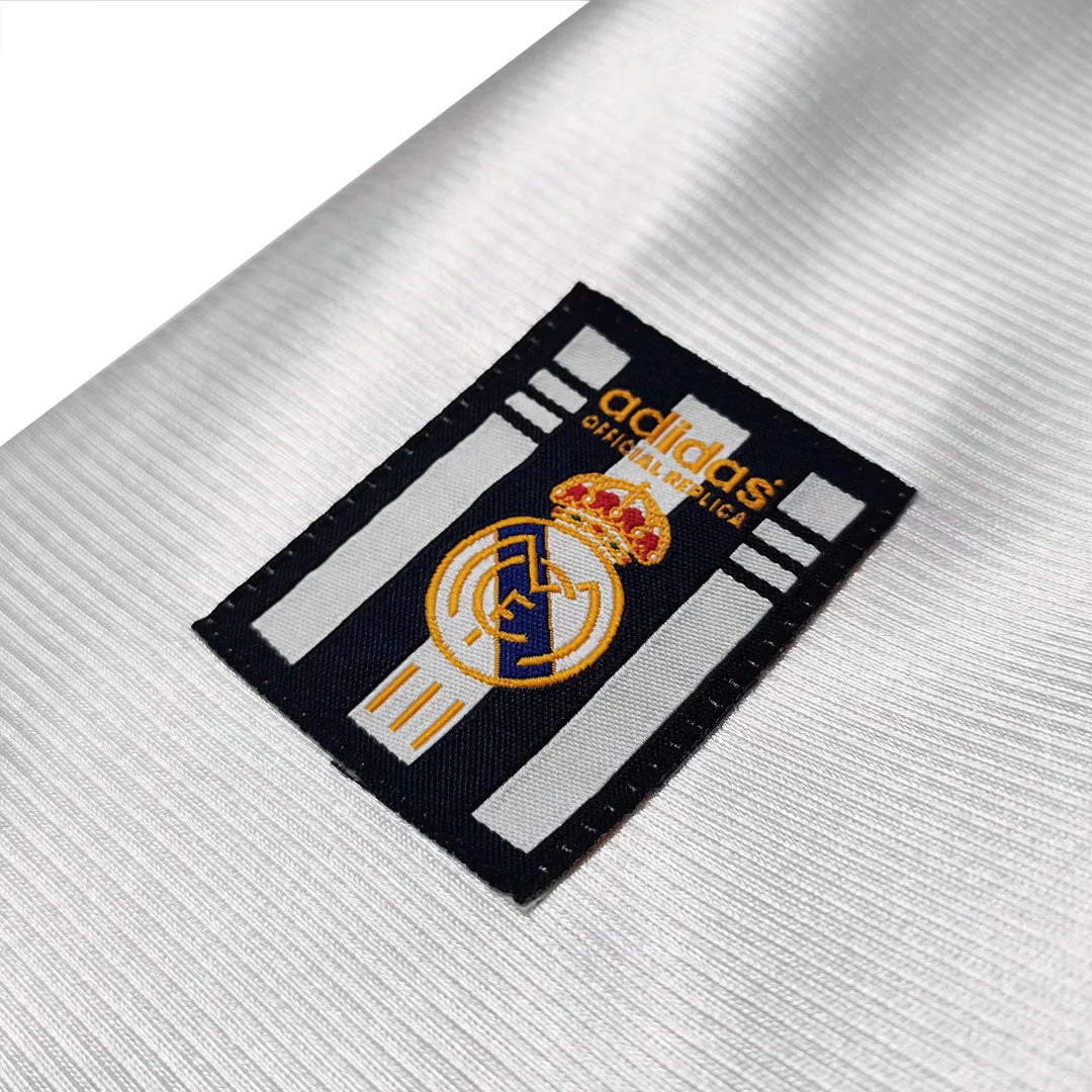 R.Carlos #3 Real Madrid 1998/00 Home Retro Soccer Jersey