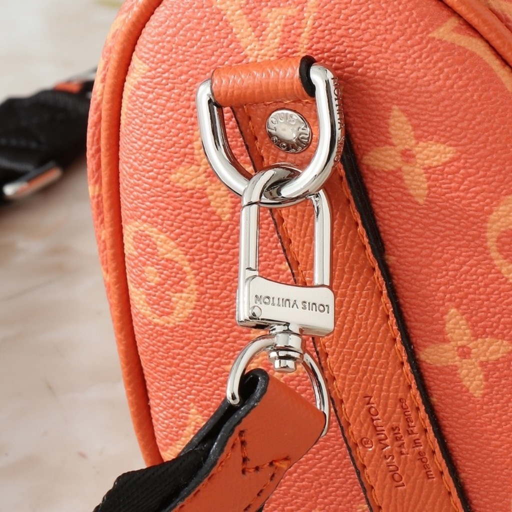Louis Vuitton Keepall Bandoulière 25 Tangerine 25Cm M31044