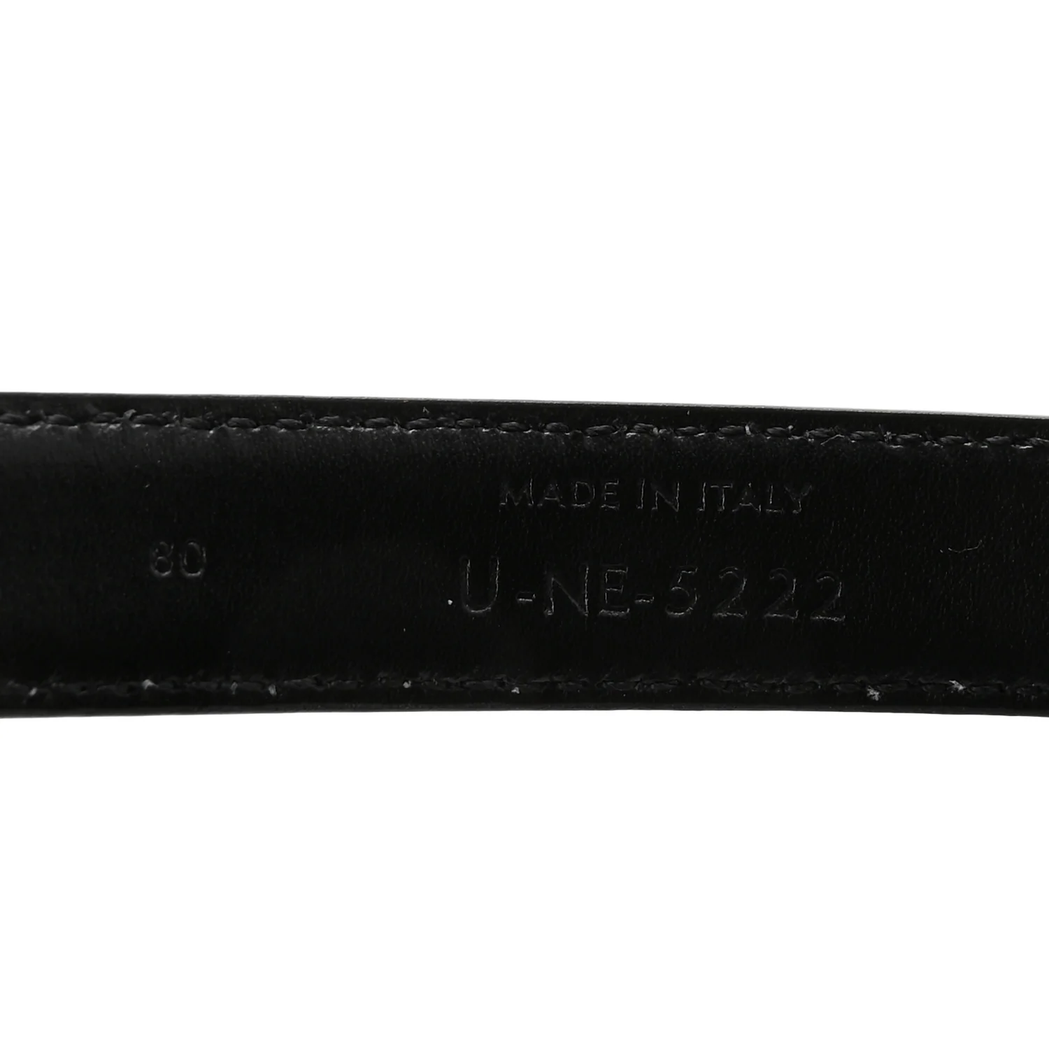 Box Calfskin Small 18mm Triomphe 80 32 Belt Black
