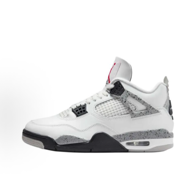 Air Jordan 4 Retro BG White Cement for Woman and Man 36-47