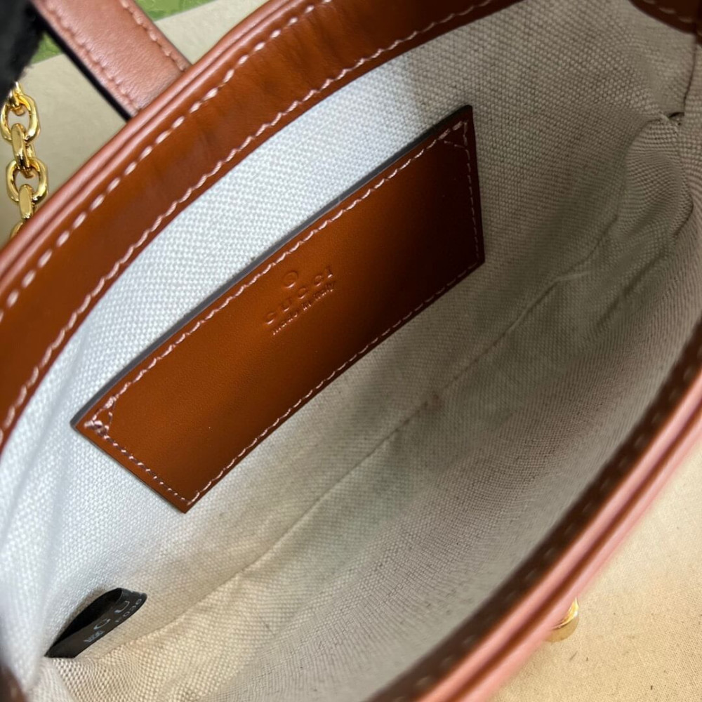 Gucci Jackie 1961 Crystal GG Mini Shoulder Bag 19cm
