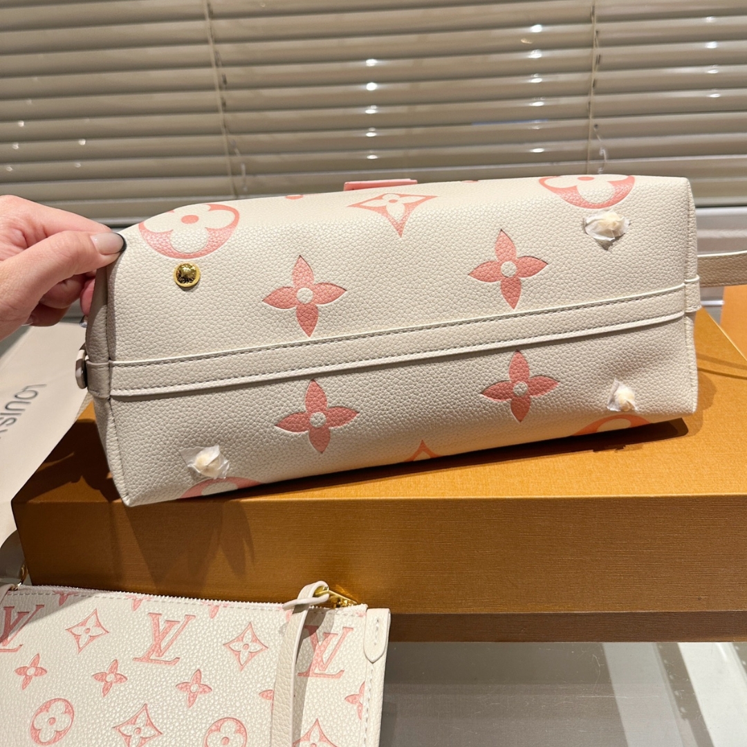 Louis Vuitton Carryall Pm Bicolour Monogram Empreinte Leather 30Cm M24141