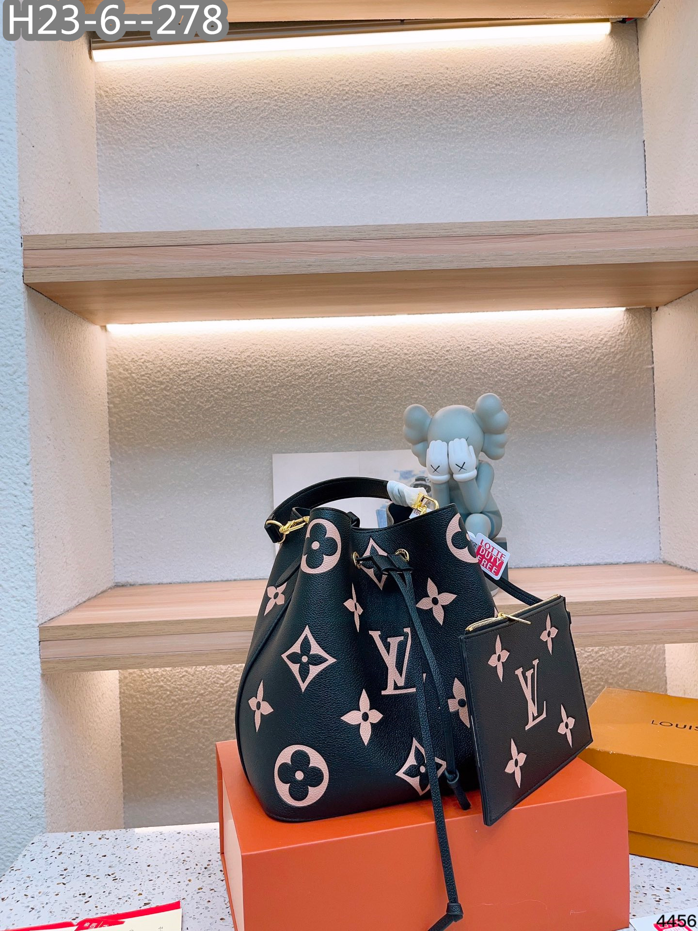 Louis Vuitton N Ono Mm Black 25Cm M45497