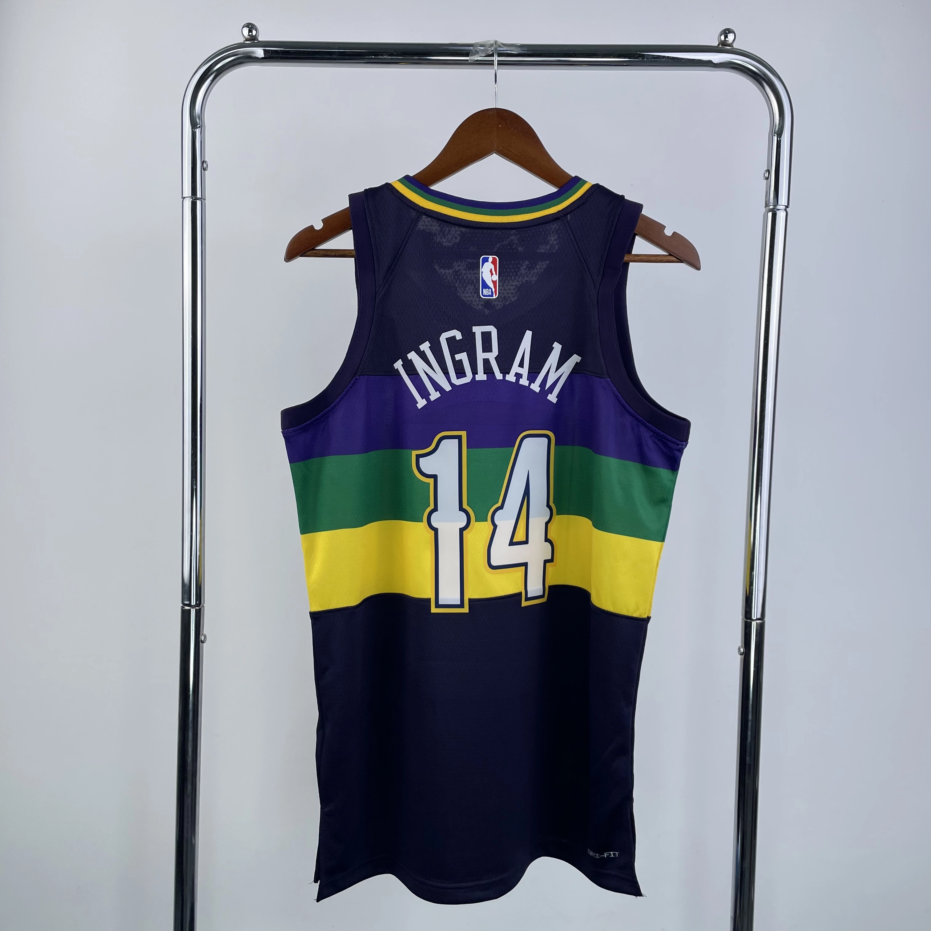 2023 NBA New Orleans Pelicans 14 INGRAM Basketball Jersey