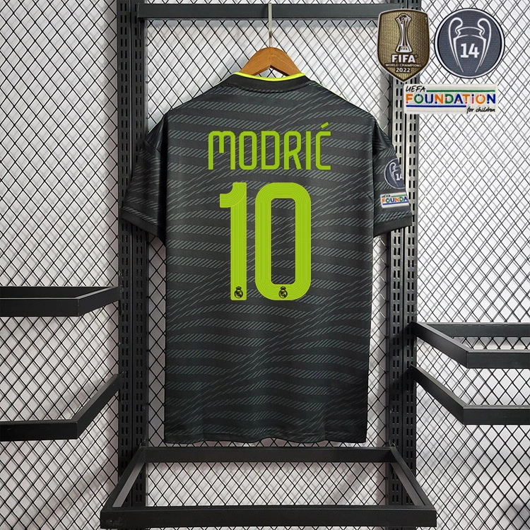 2022-23 Real Madrid 2 away Benzema vini jr. KROOS MODRIC Football jersey