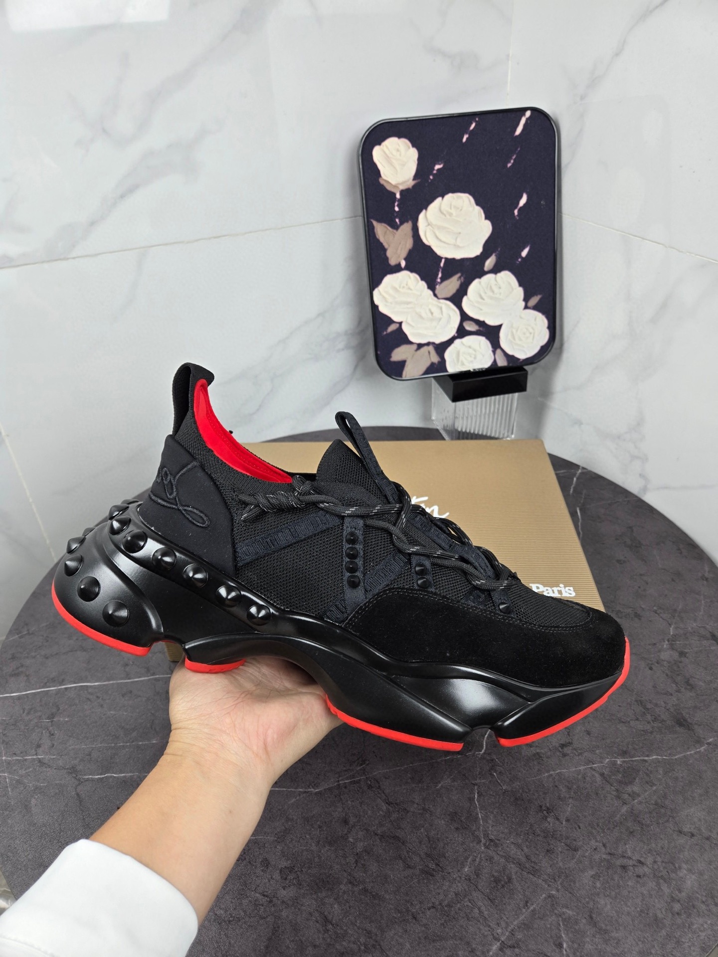 CHRISTIAN LOUBOUTIN Trailnrun Running Sneakers