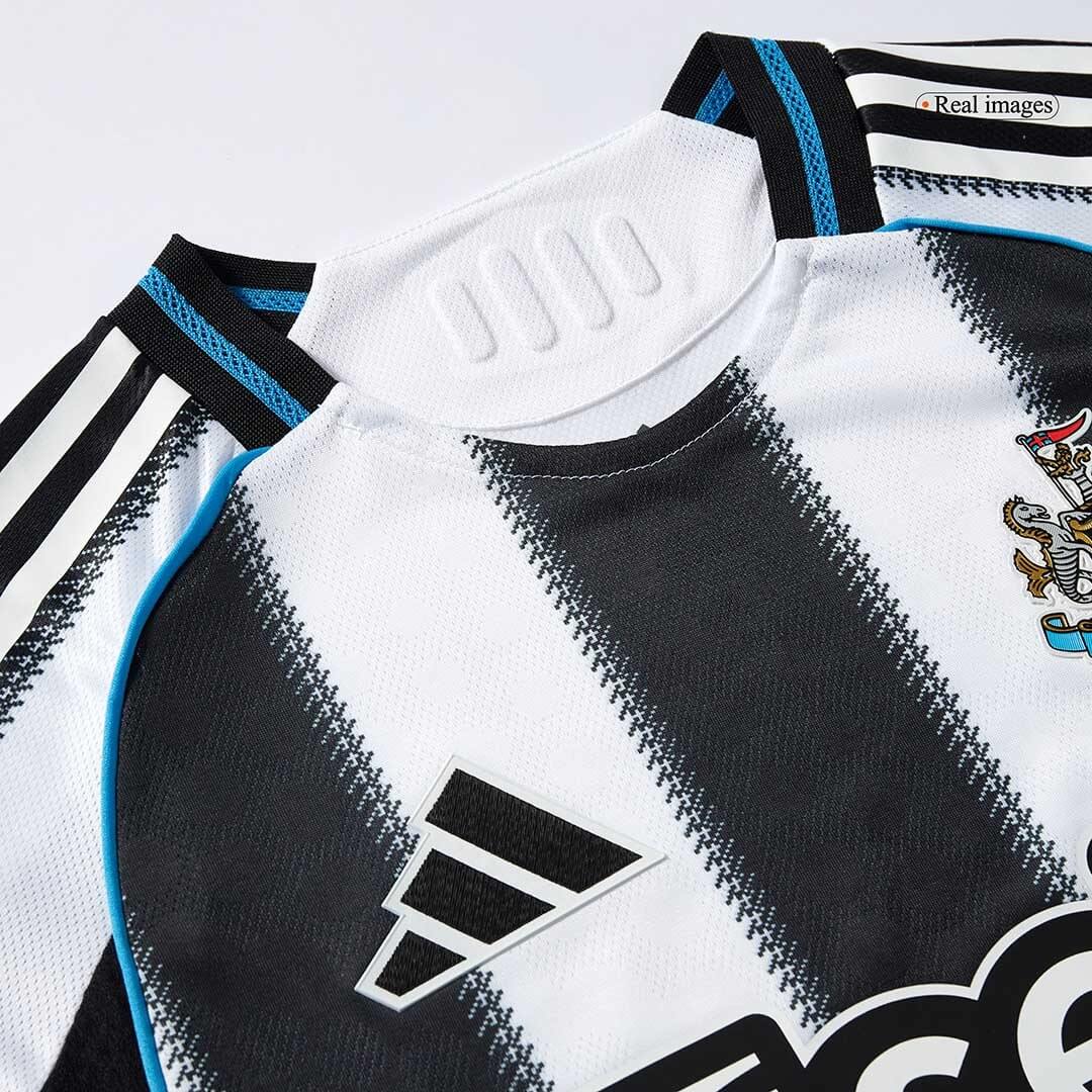 Newcastle United Player Version Home Soccer Jersey 2025/26 Black&White