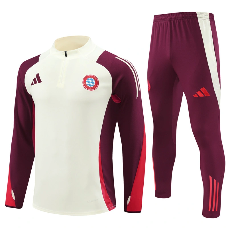 2024-25 Bayern Munchen half pull training suit jersey set