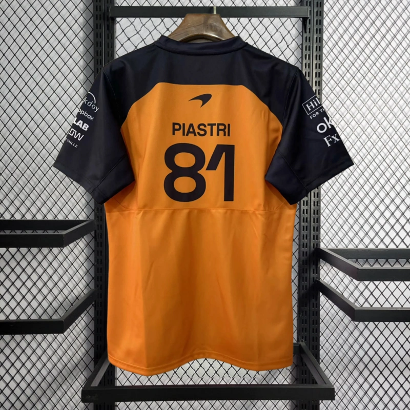 2025 F1 McLaren PIASTRI #81 T-shirt Racing Suit