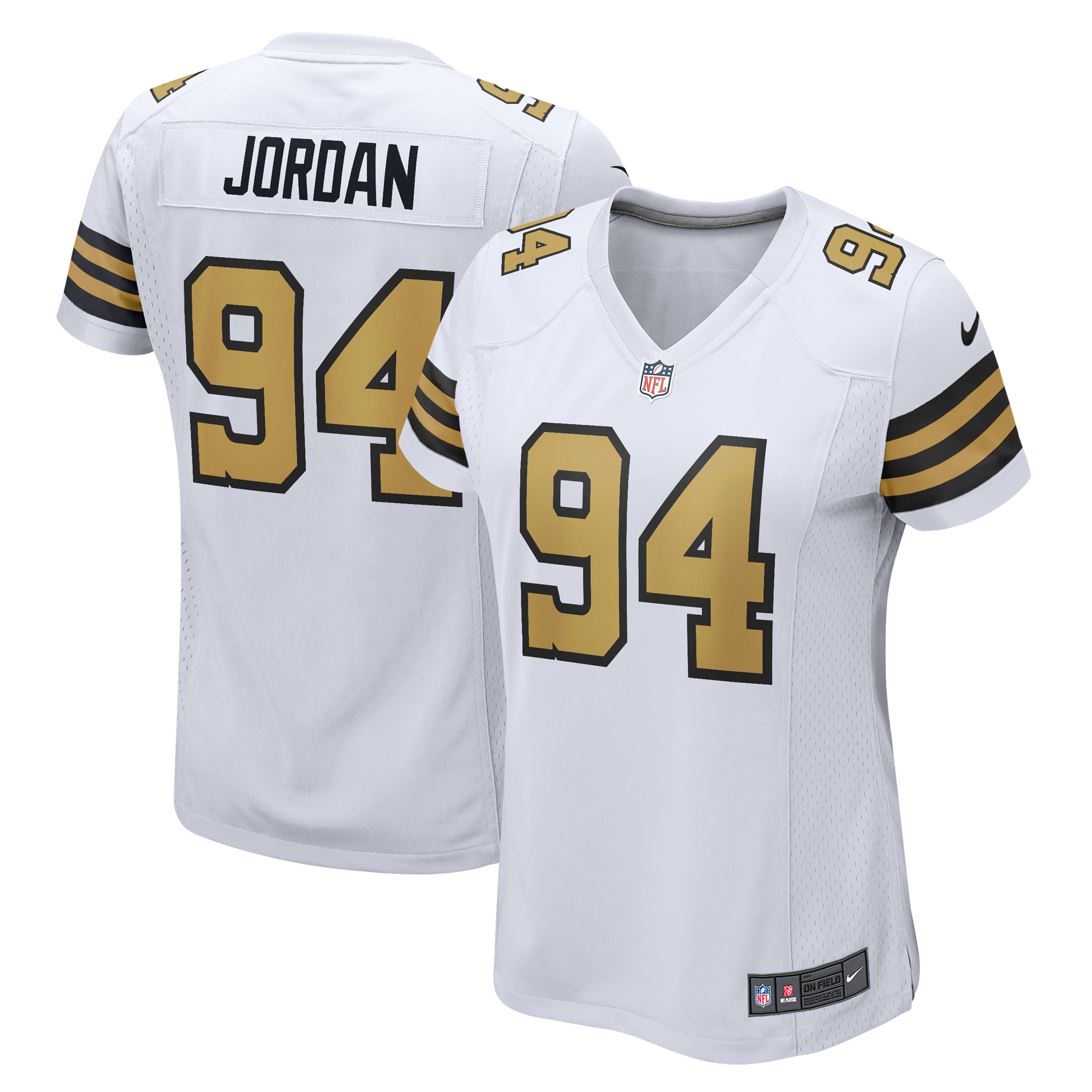 Cameron Jordan New Orleans Saints Nike Women's Alternate Game Jersey -  White