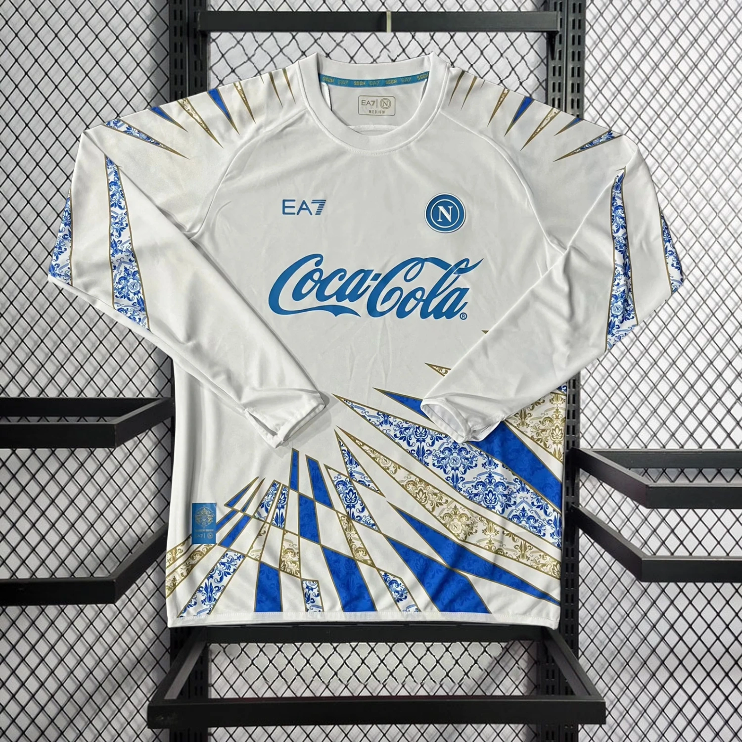 2025-26 Napoli long sleeves Special Edition Football jersey
