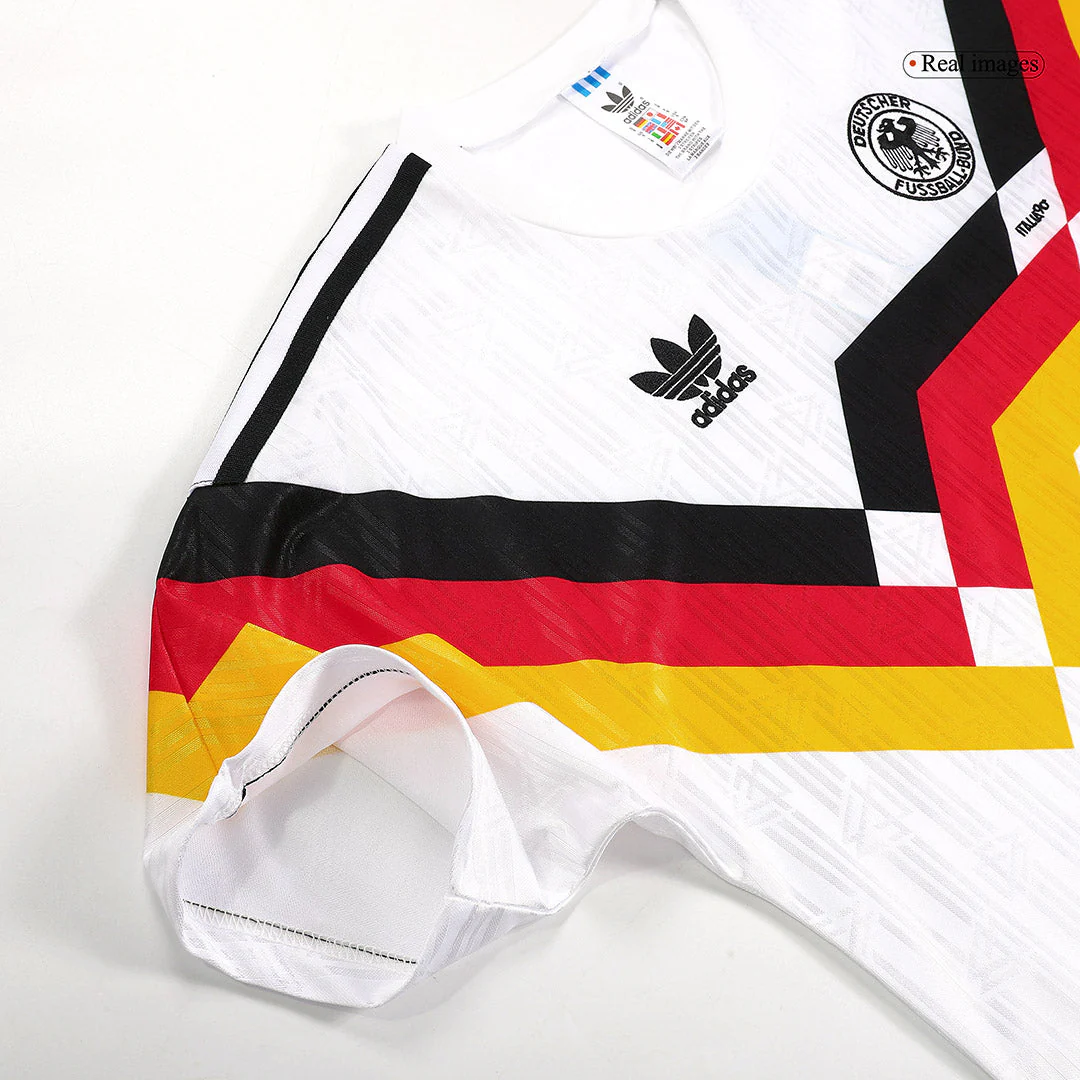 Germany 1990 Home Retro Football Jersey