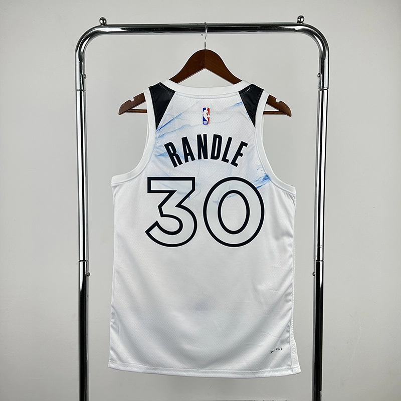 2025 NBA Minnesota Timberwolves 30 RANDLE Basketball Jersey