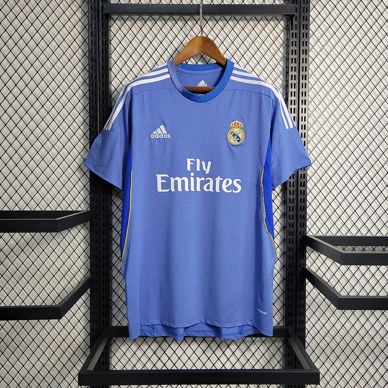 Retro 2013-14 Real Madrid away RONALDO Benzema Bale Sergio Ramos Alonso Di Maria Modric ISCO  Football jersey retro