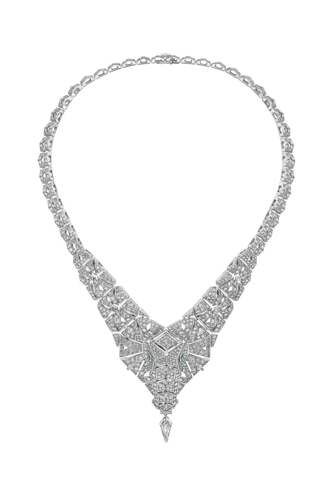 Cartier Diamond Elephant Necklace
