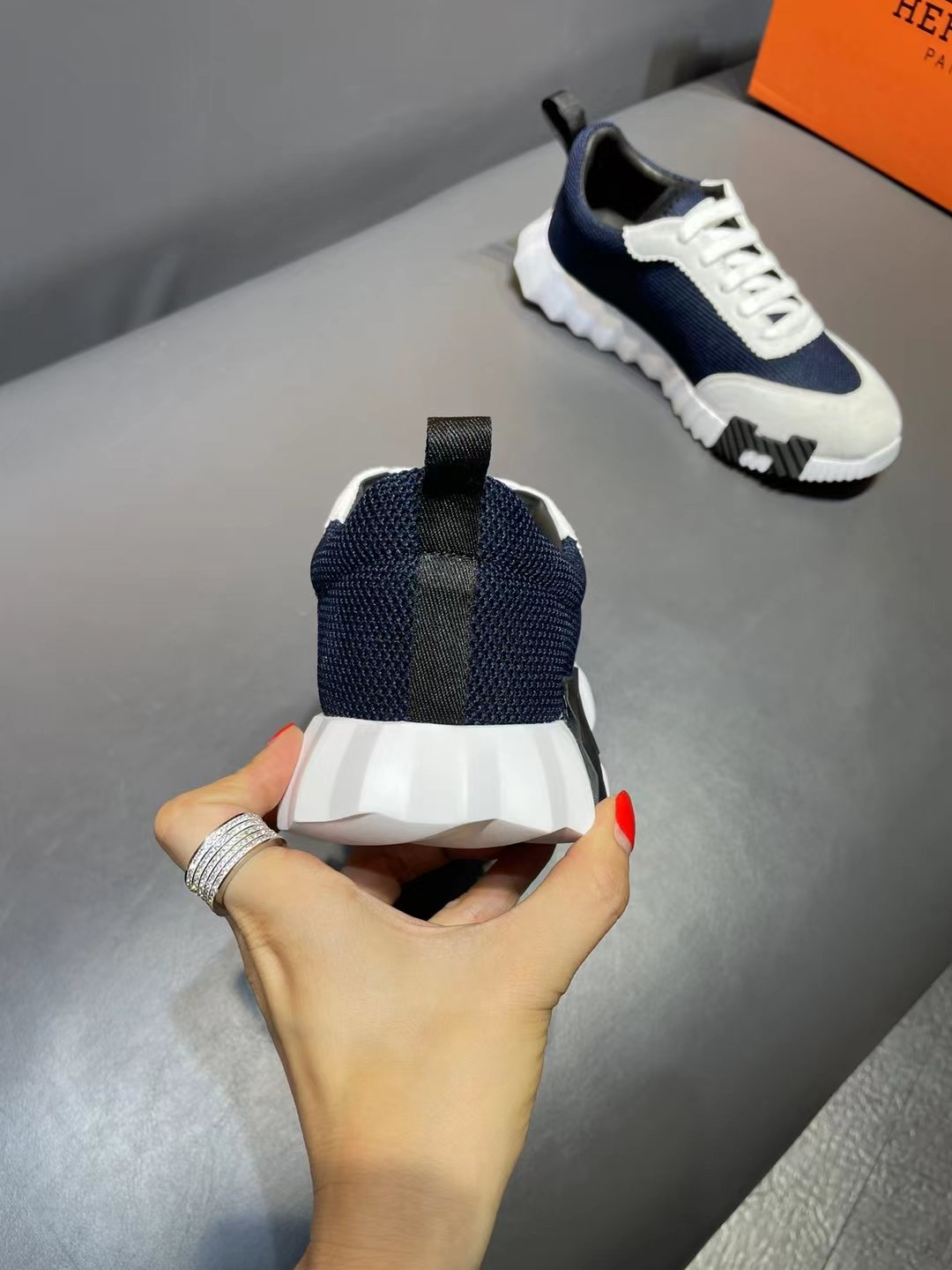 HERMES BOUNCING SNEAKER DARK BLUE