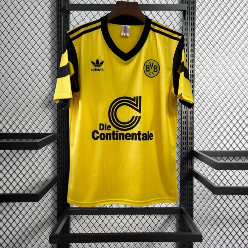 Retro 1990 Dortmund home Football jersey retro