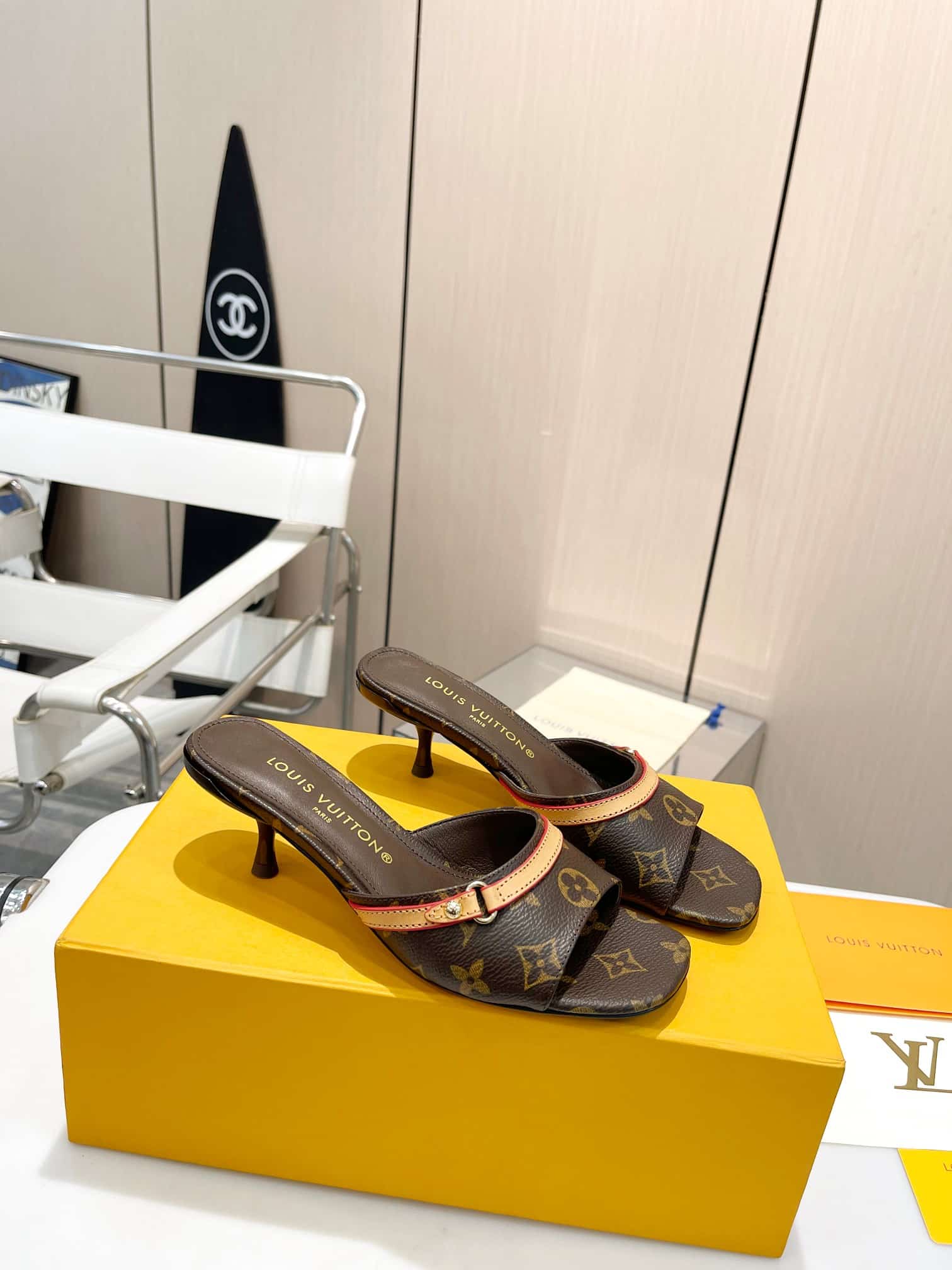 Louis Vuitton Neo Revival Mule Monogram Canvas