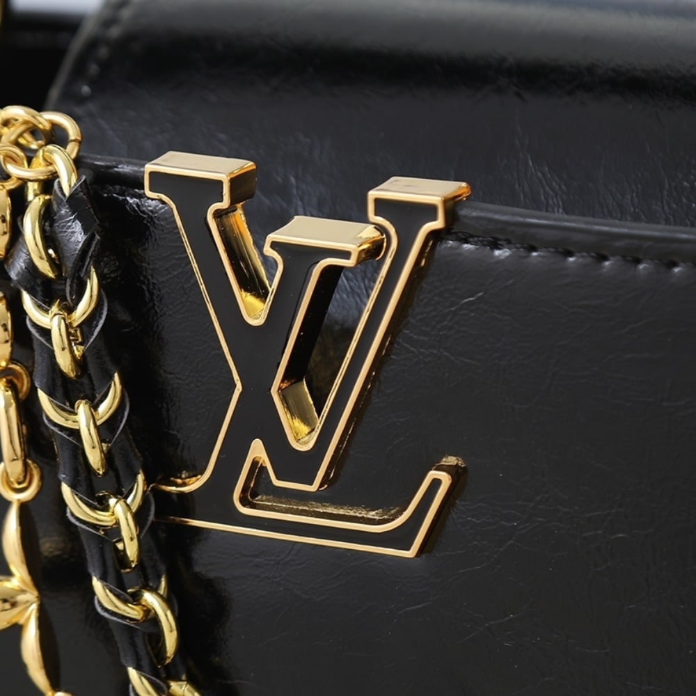 Louis Vuitton Capucines East West BB Black 26Cm M25492