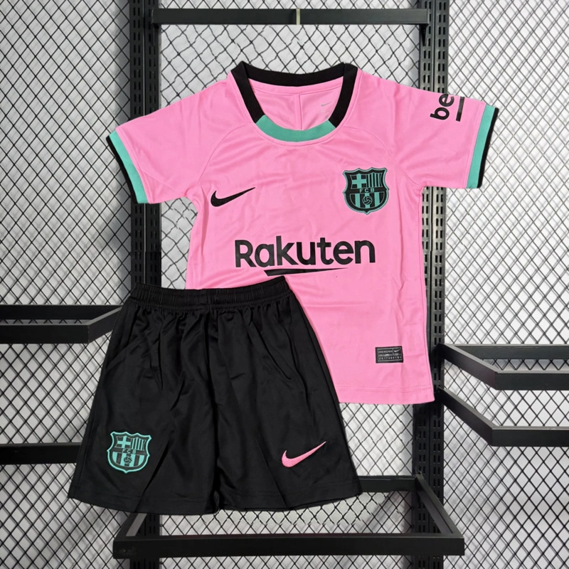 Retro KIDS 2020-21 KIDS Barcelona Away Football jersey retro