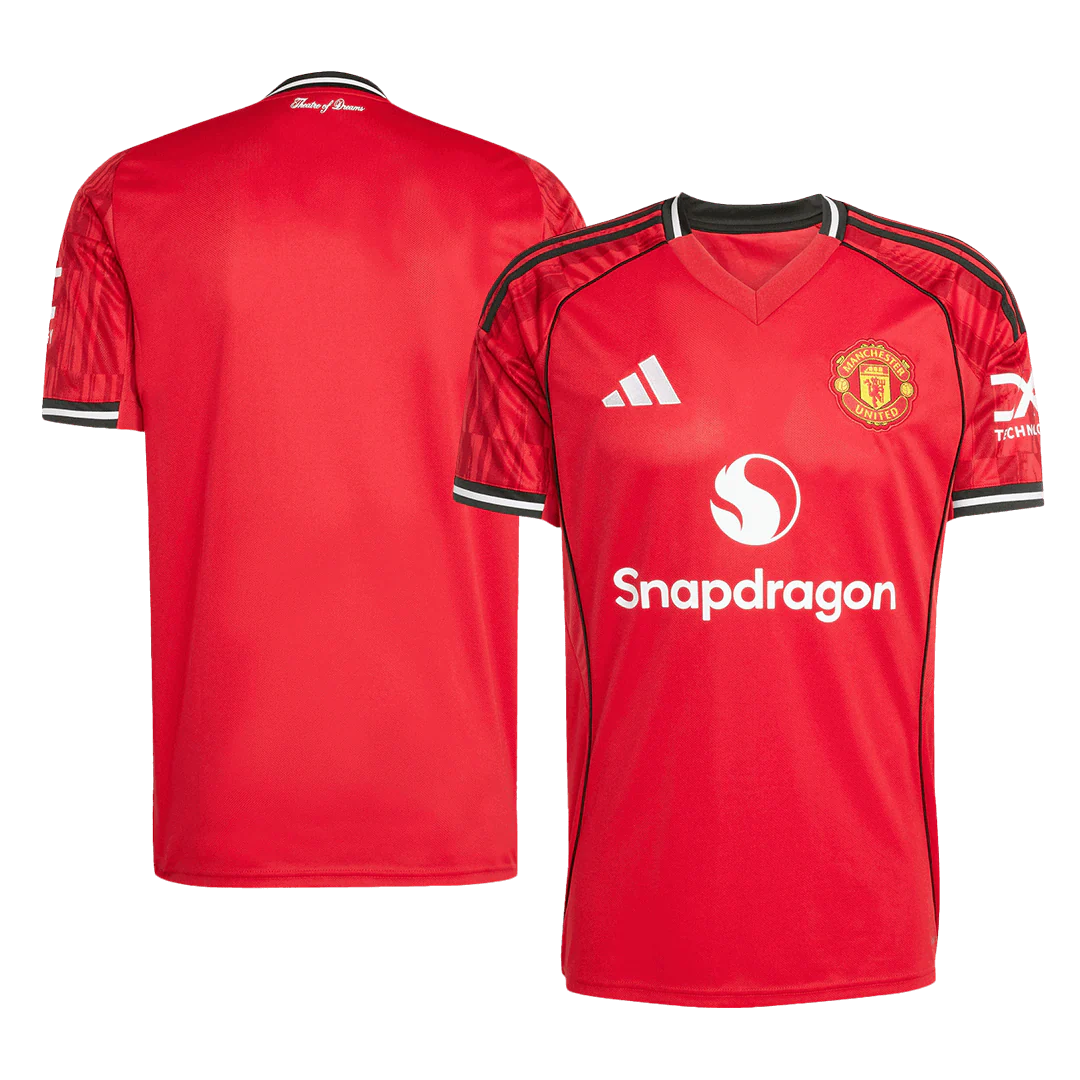 Manchester United Home Soccer Jersey 2025/26 Red