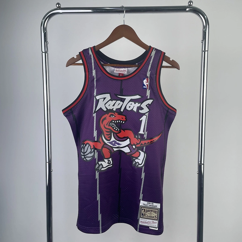1998-99 NBA Toronto Raptors 1 MCGRADY Basketball jersey
