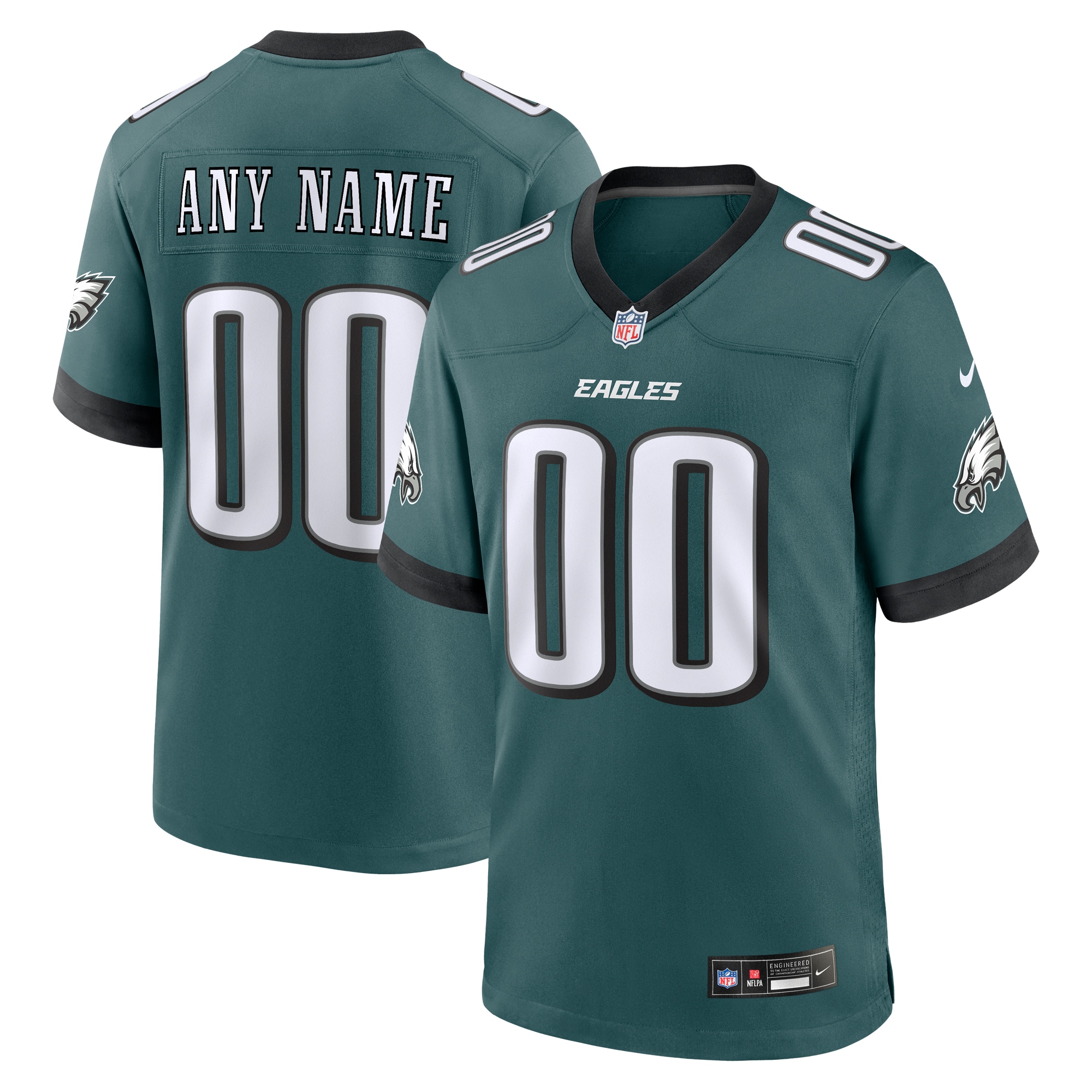 Custom Philadelphia Eagles Jersey