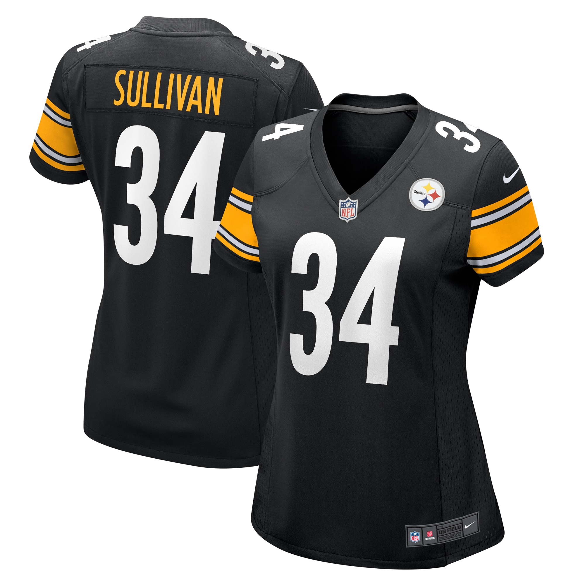 Chandon Sullivan Pittsburgh Steelers Nike Women's  Game Jersey -  Black