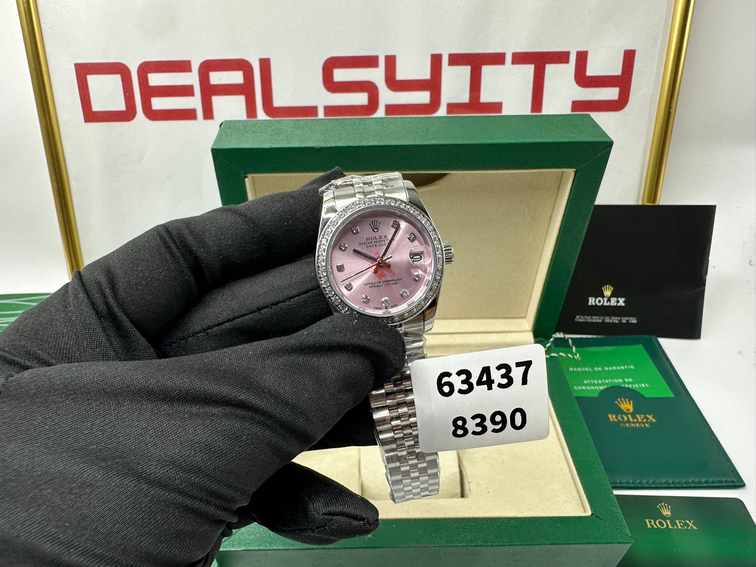 Rolex Datejust 31mm Pink Dial 278384RBR – Women’s Watch