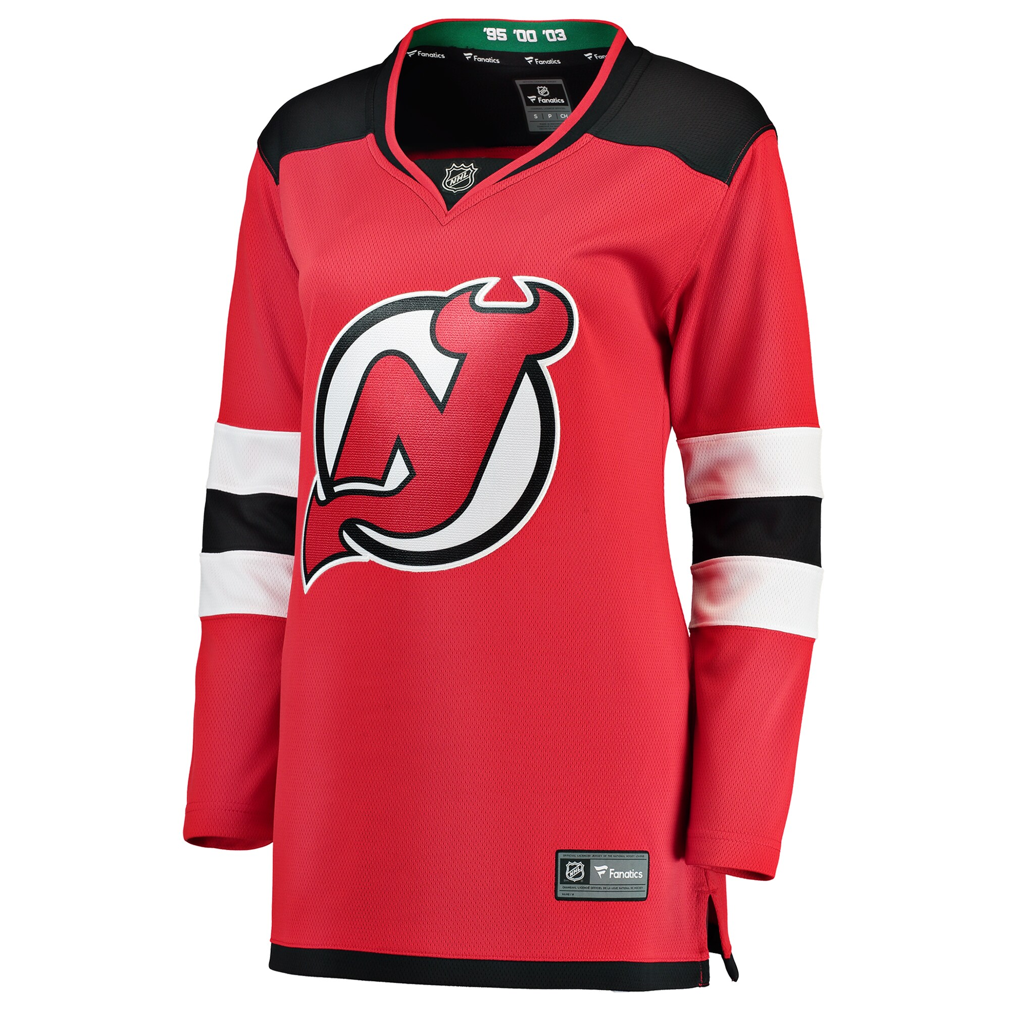 New Jersey Devils Fanatics Women’s Breakaway Home Jersey – Red