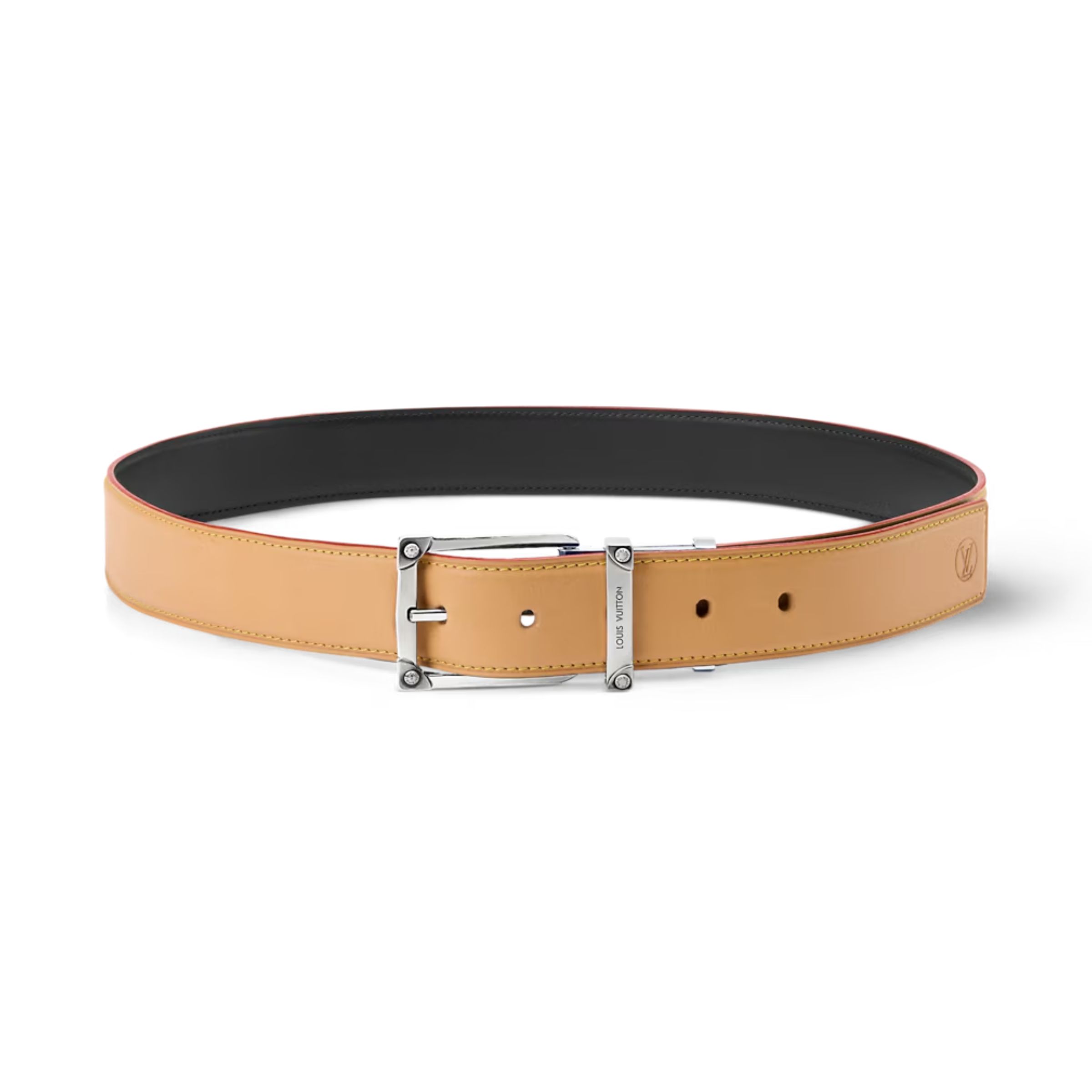 Lv Corner Pin Trunk 35mm Reversible Belt M4673U