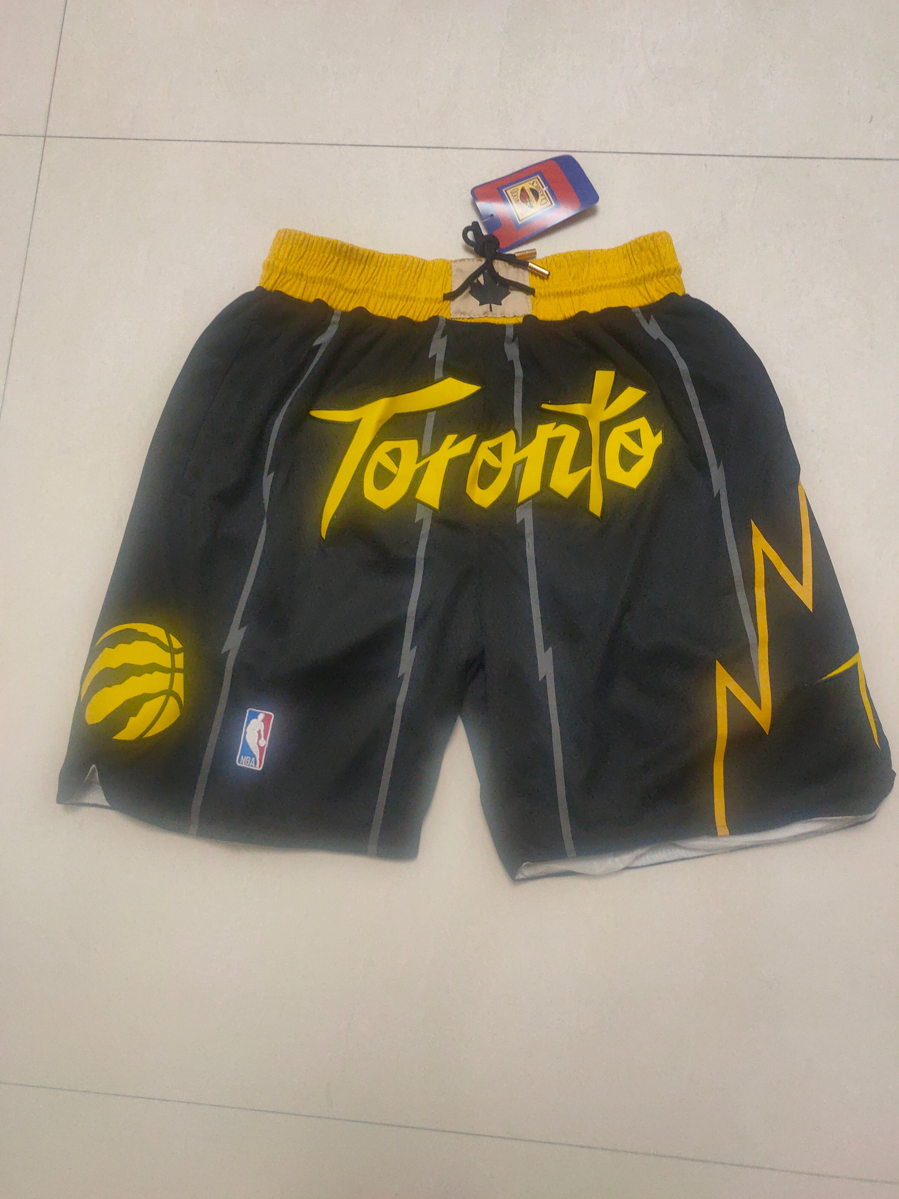 Toronto Raptors Black City Edition Pocket