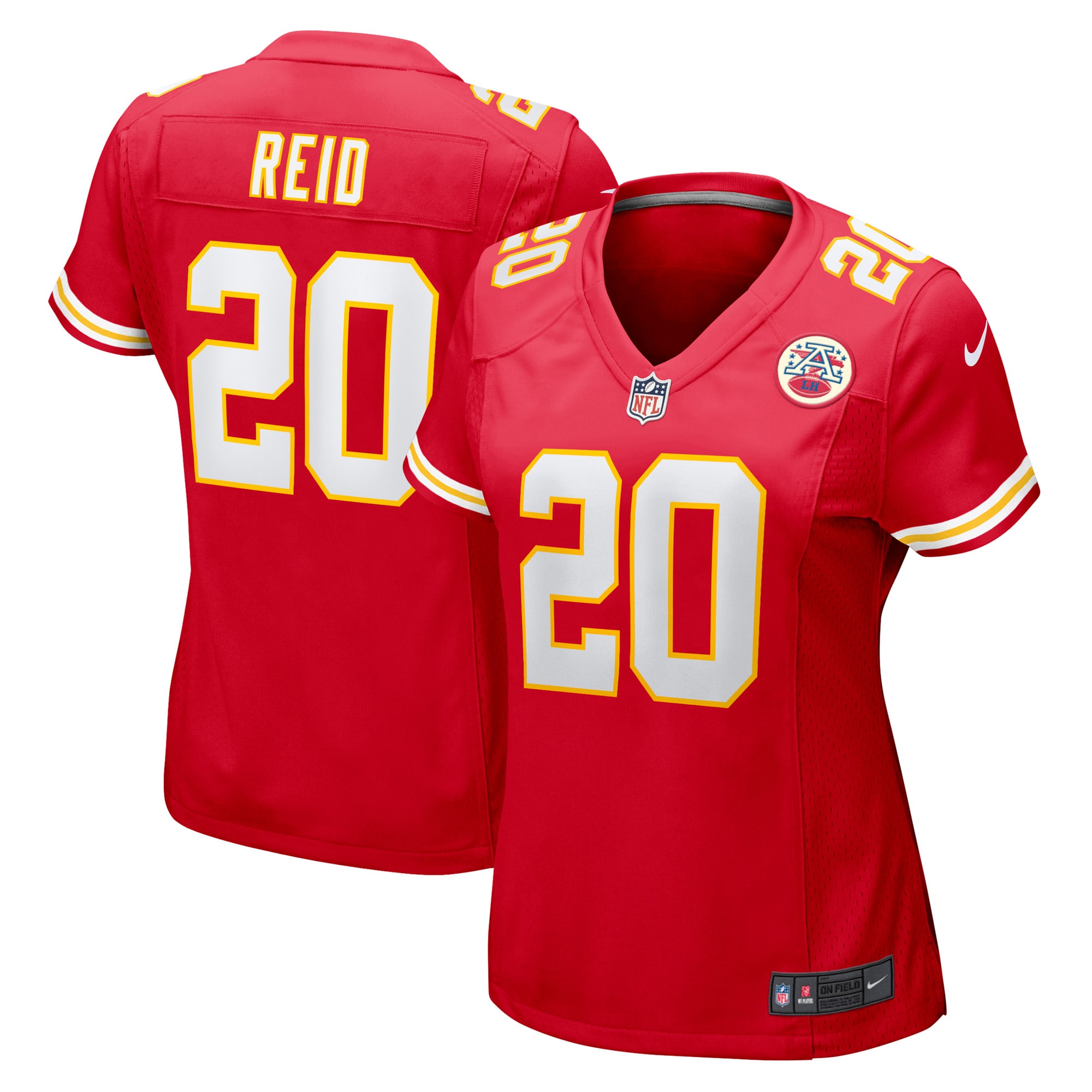 Justin Reid Kansas City Chiefs Nike Women's Game Jersey - Red