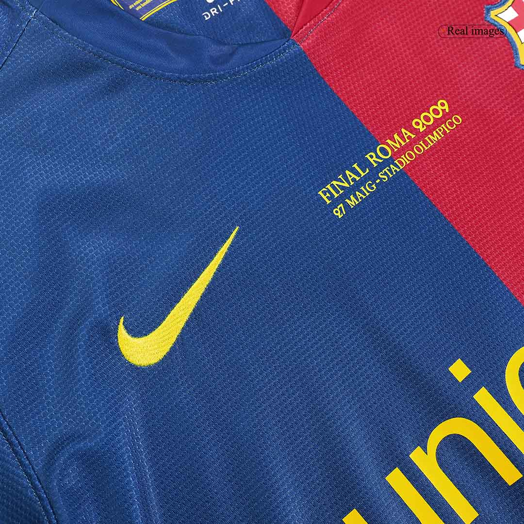 Barcelona MESSI #10 2008/09 Retro Home Soccer Jersey - UCL