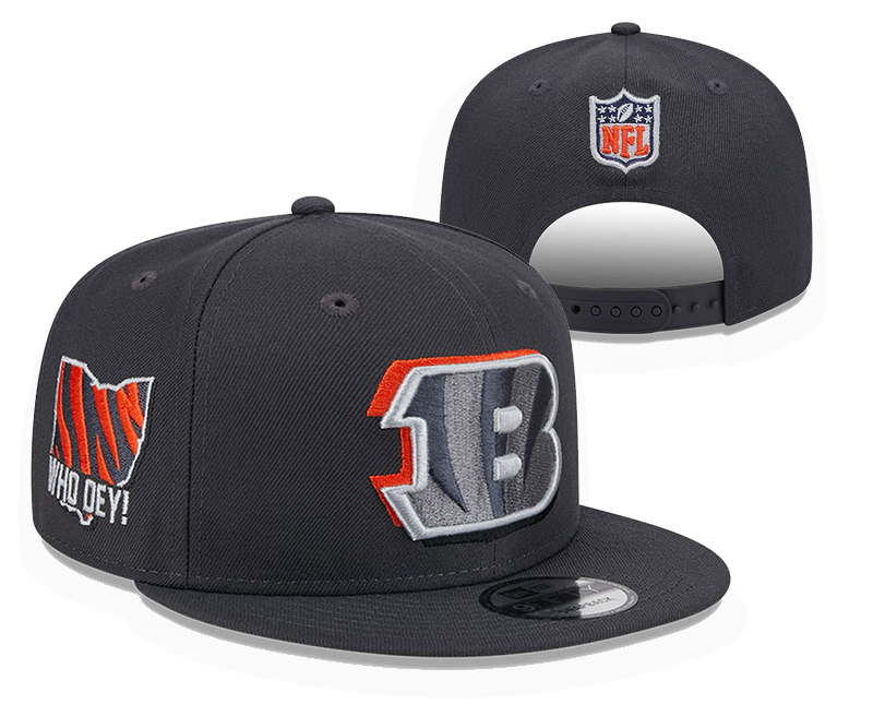 Cincinnati Bengals Adjustable black cap