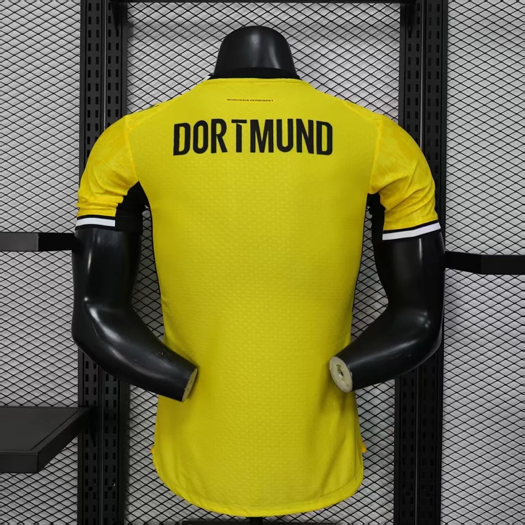 2026/27 Bundesliga Dortmund Team Home Football Jersey Player Version - JerseyFun