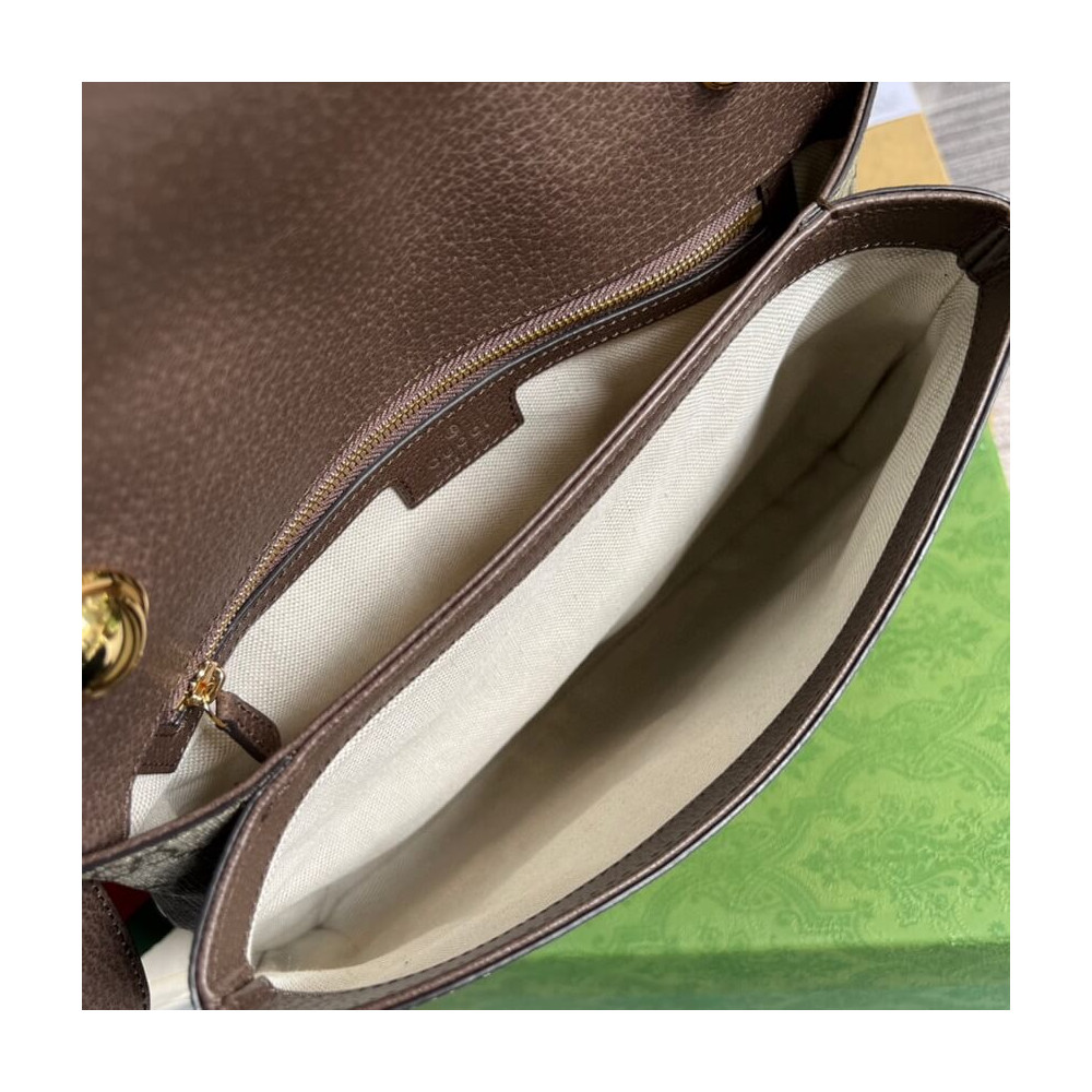 Gucci Blondie Medium Shoulder Bag With Round Interlocking G