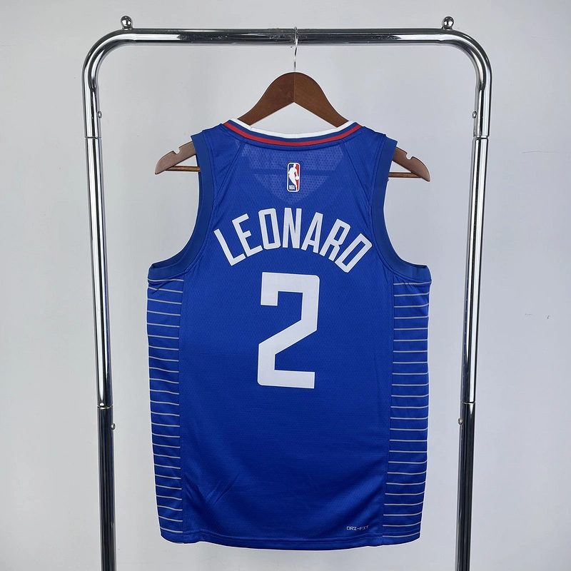 2023 NBA LA Clippers (2 LEONARD) Basketball Jersey