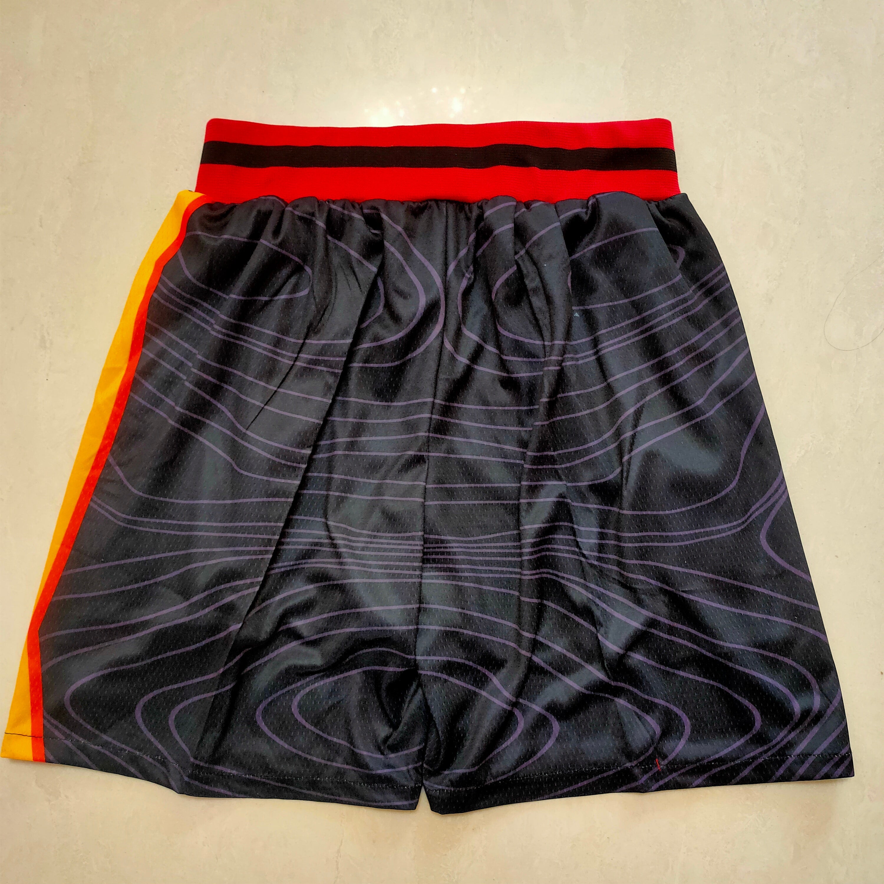 Portland Trail Blazers Heat Transfer Printed Black Pocket Pants