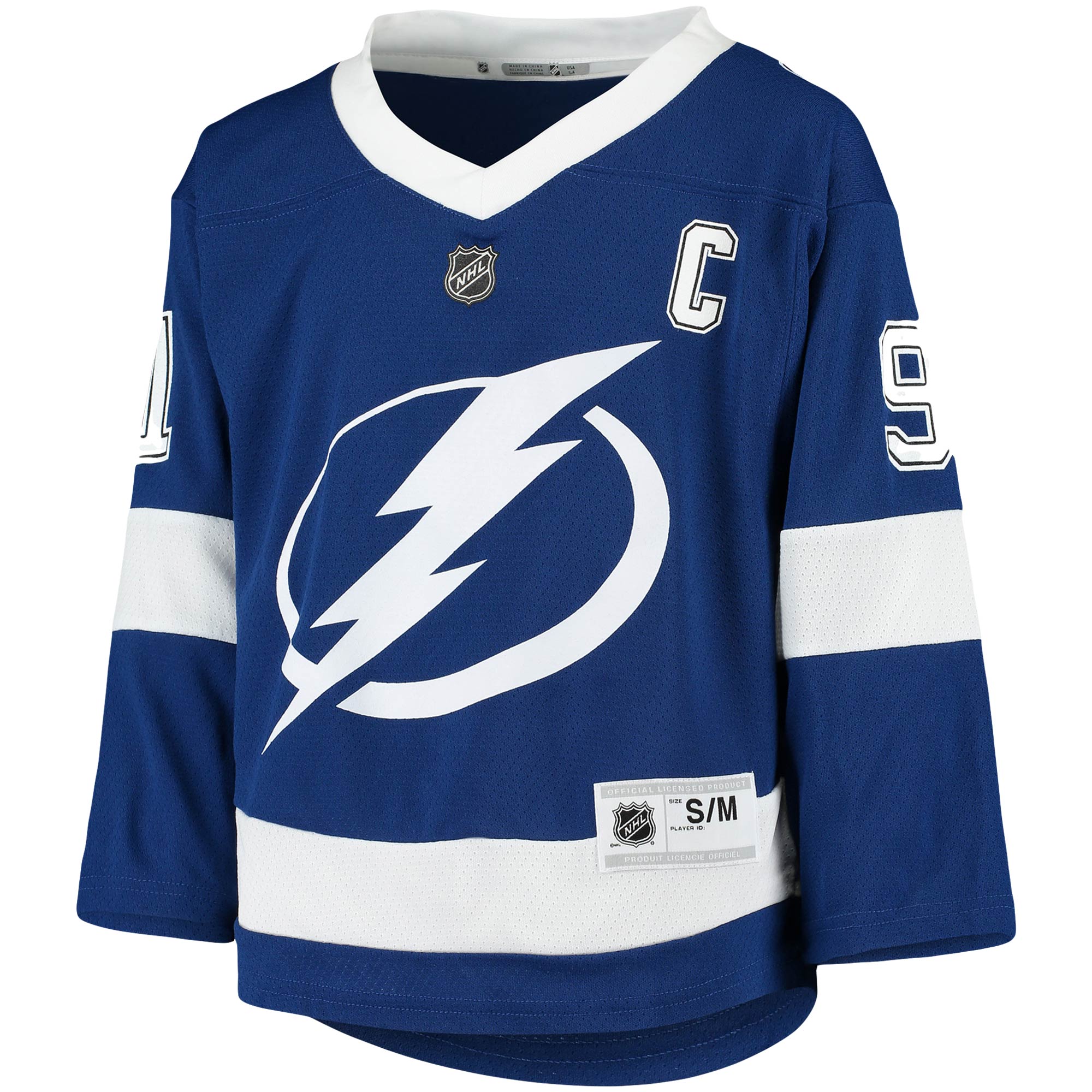 Steven Stamkos Tampa Bay Lightning Youth Home Replica Player Jersey – Blue