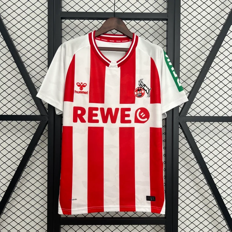 2025/2026 Bundesliga Köln Team Home Football Jersey