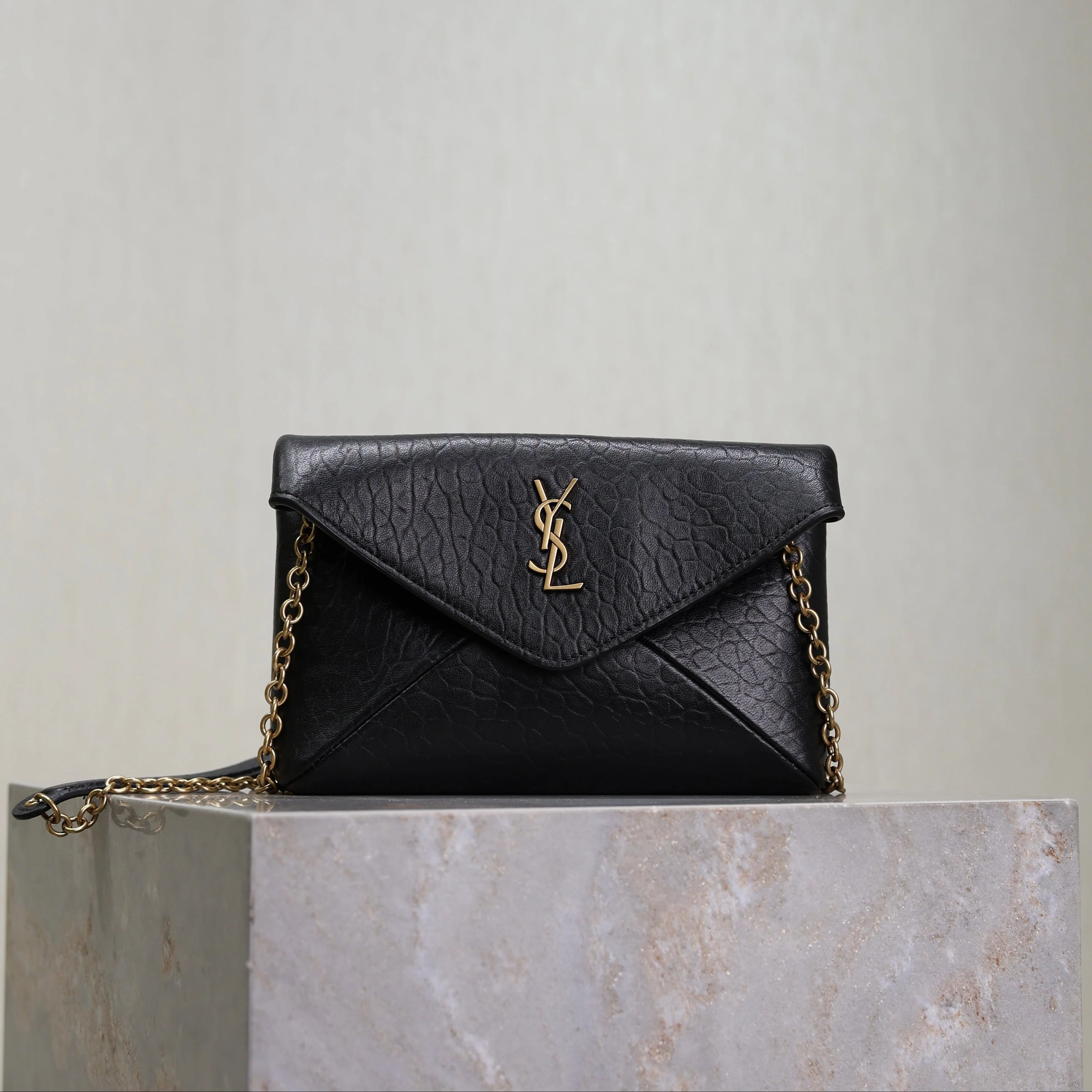 Cassandre Mini Bag 19cm Black Lambskin GHW