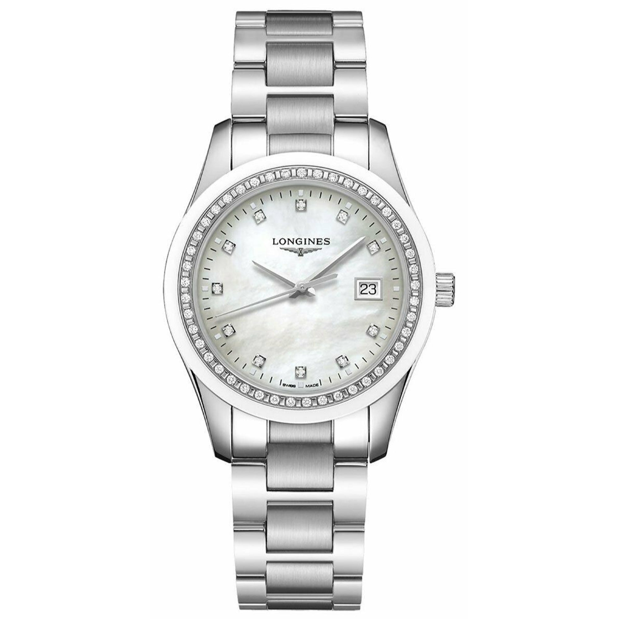 【Super Clone】Longines Men's L2.387.0.87.6 Conquest Stainless Steel Watch