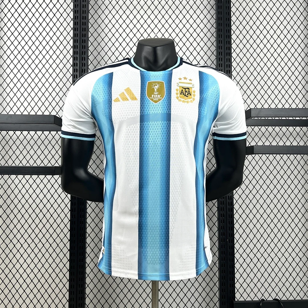 World Cup 2026 Argentina Team Home Football Jersey Player Version