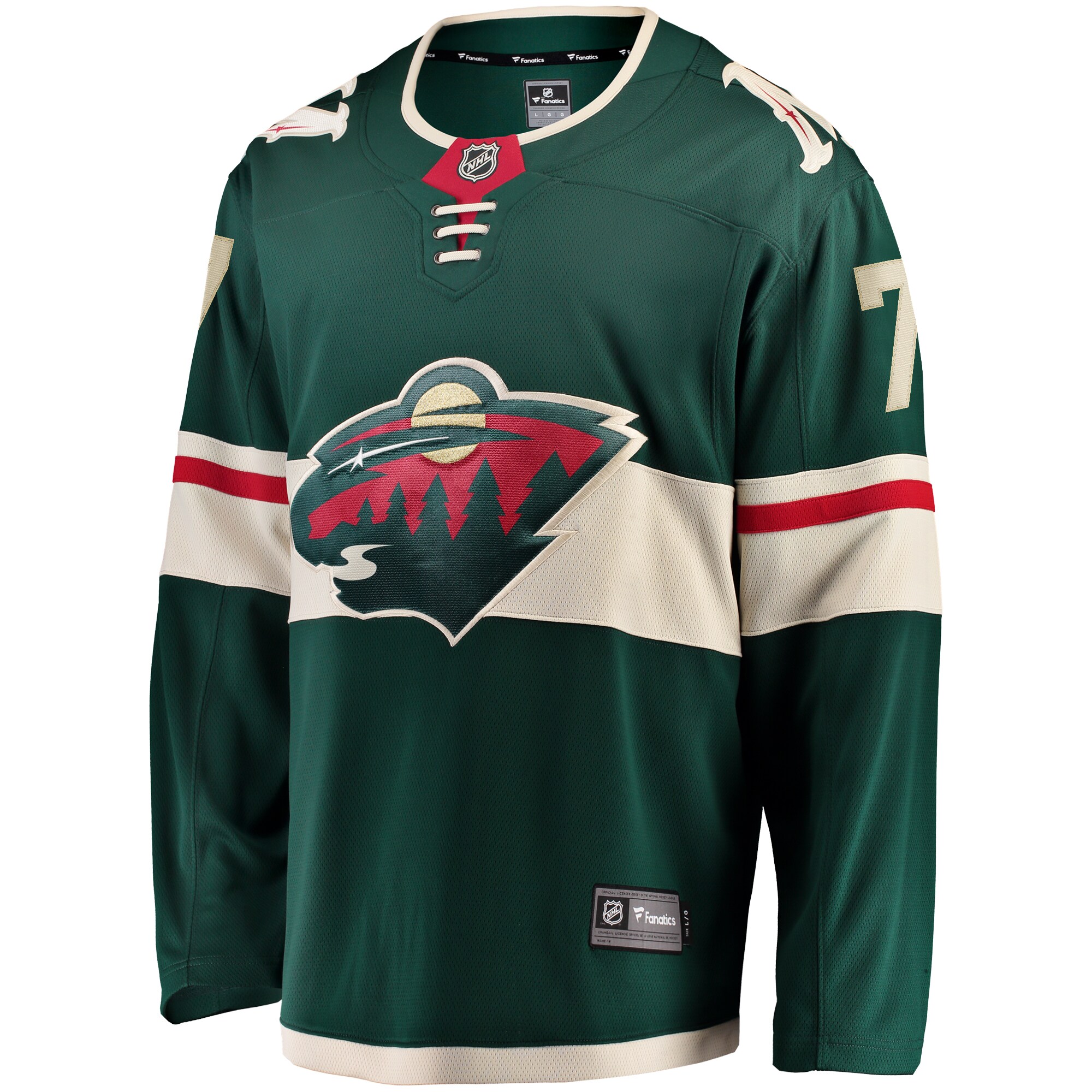 Brock Faber Minnesota Wild Fanatics Home Breakaway Player Jersey – Green