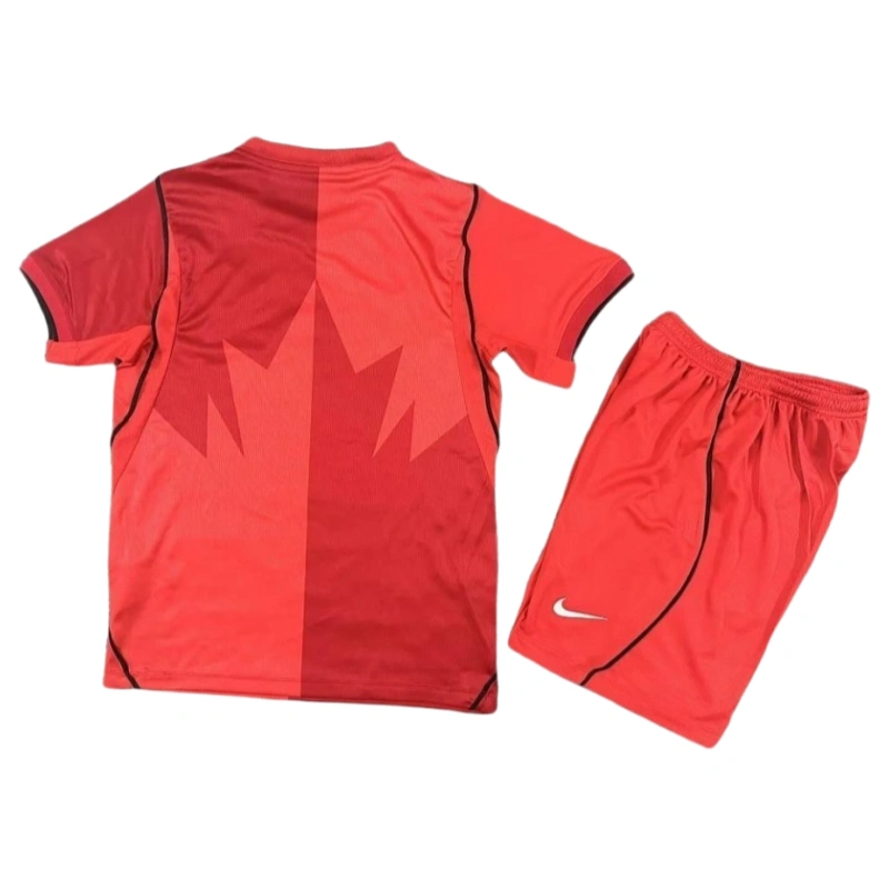 World Cup 2026 Canada Team Home Football Jersey kit for Kids