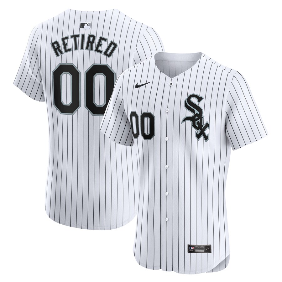Chicago White Sox Home Elite Pick-A-Player Retired Roster Jersey White