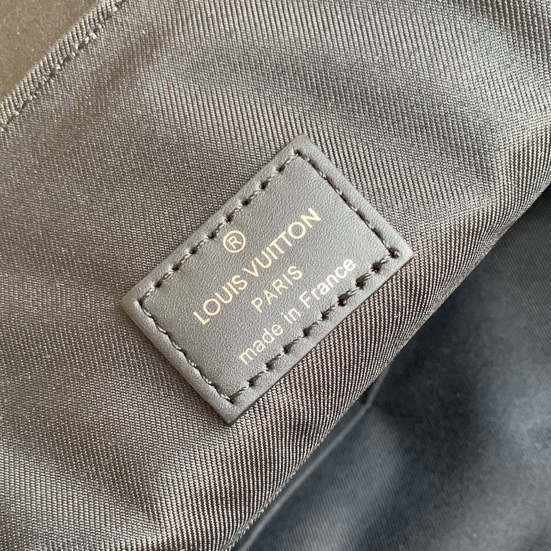 Louis Vuitton Christopher Backpack Mm Taurillon Monogram Black M55699